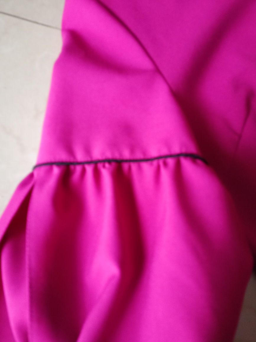 Fajna sukienka w kolorze biskupim roz.40-42