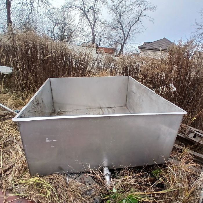 Бак чан бадя з  нержавіючої сталі харчової