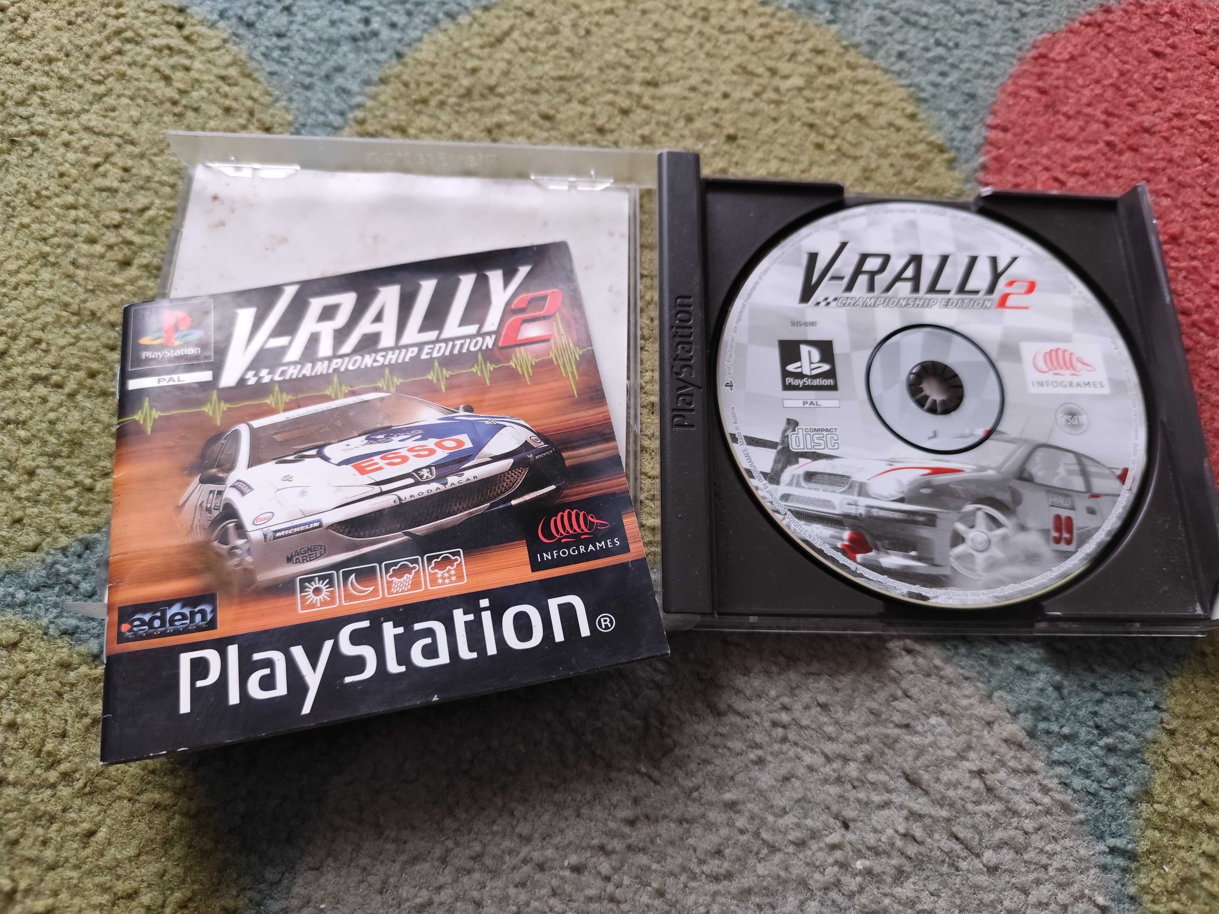 Jogo V-rally 2 para ps1 / PlayStation 1