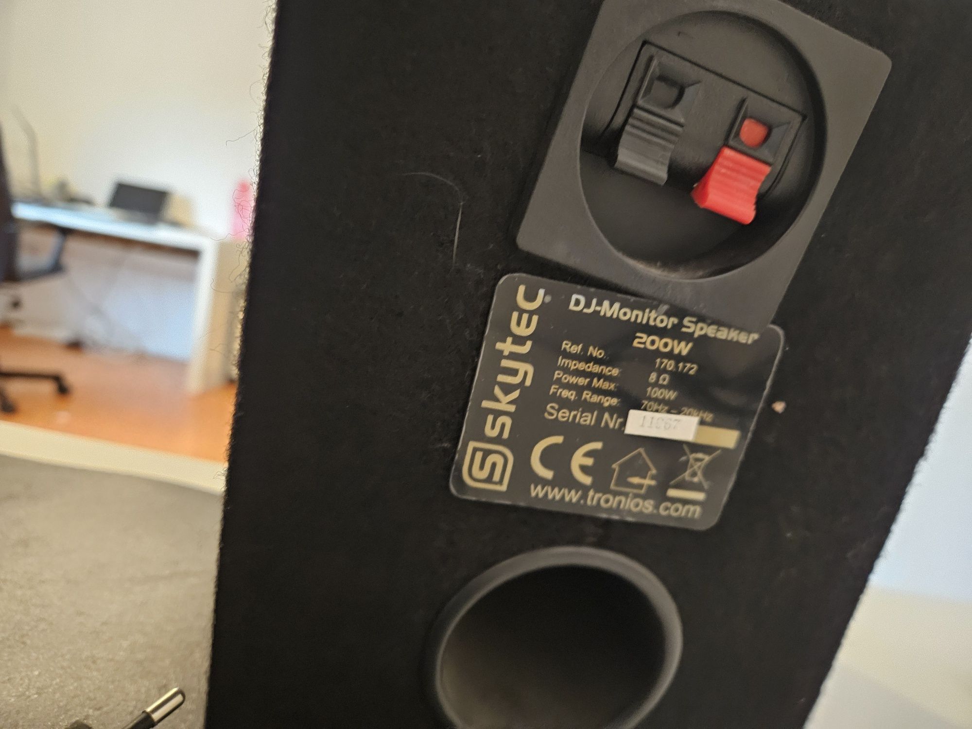 Colunas usadas skytec