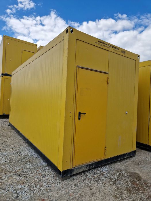 Wynajmę Kontener Biurowy / Szatnię o wym. 605x240cm.