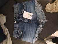 Spodenki jeansowe pull bear