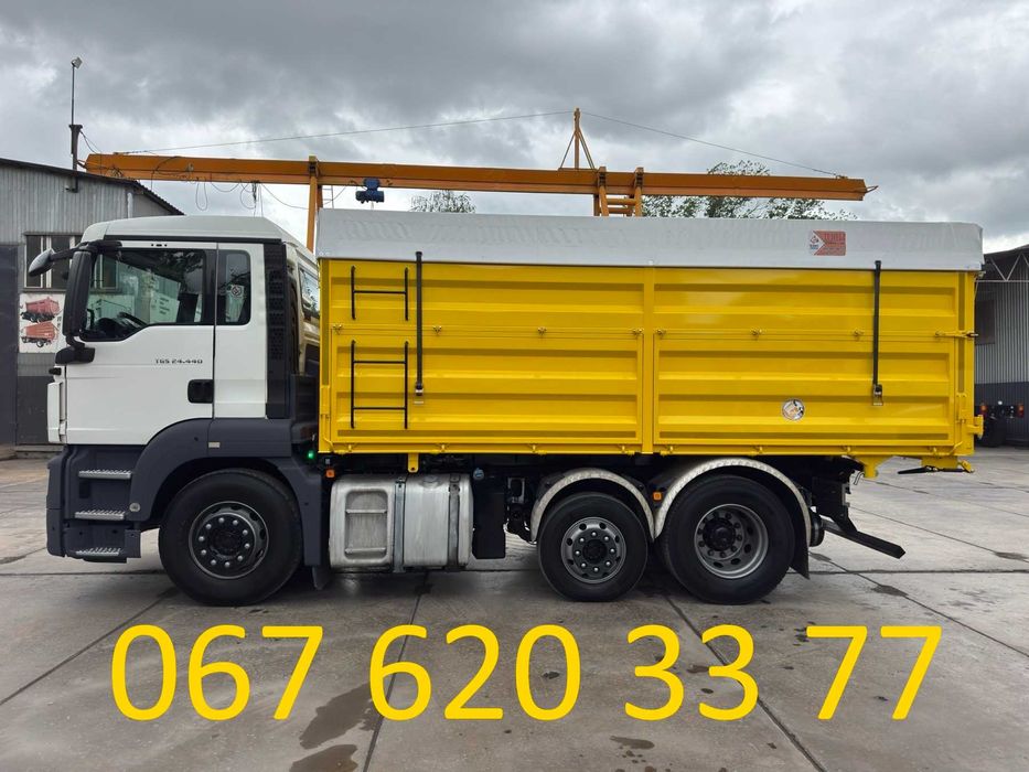 Переобладнання на самоскид daf  man volvo  scania