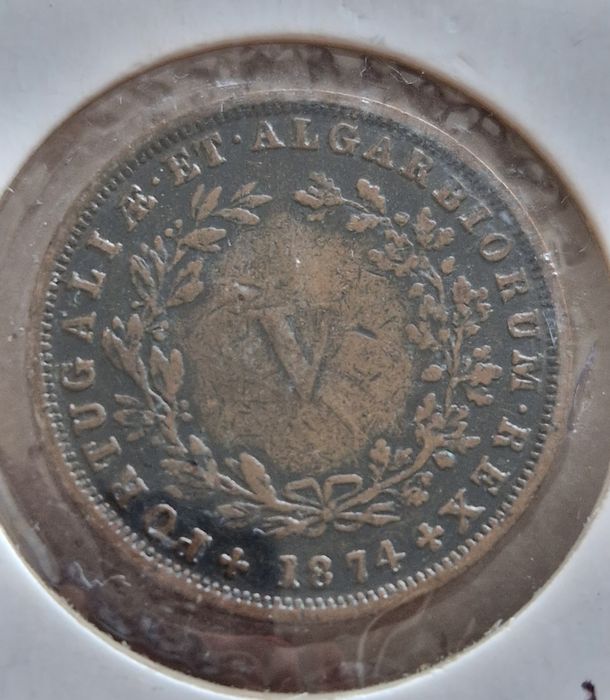 Moedas de 5 Reis D. Luís