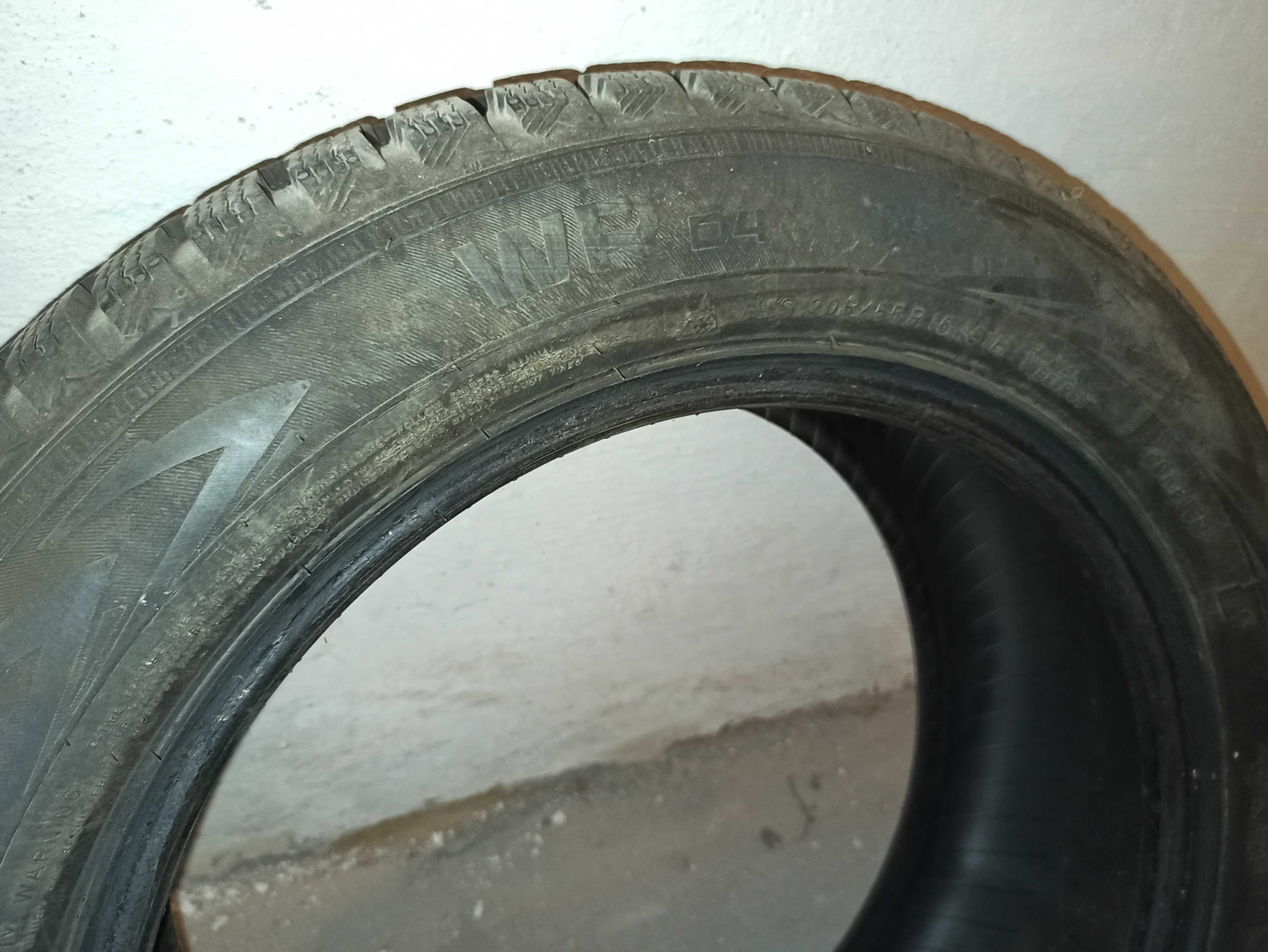 5 opon Nokian wr d4 205/55 r16, 6-7 mm bieżnika, cena/szt