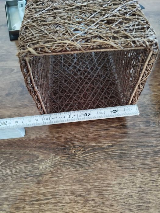 Lampy wiszące plecione w stylu Boho