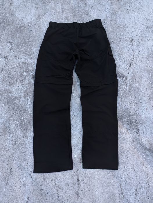 Чоловічі трекінгові чорні штани трансформери Crivit софтшел М-Л 48-50