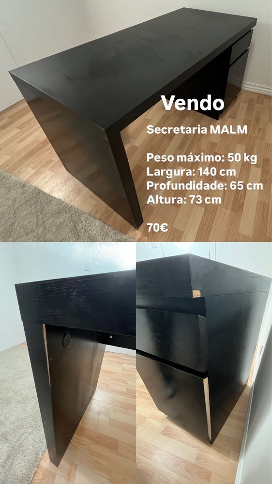 Secretaria ikea MALM