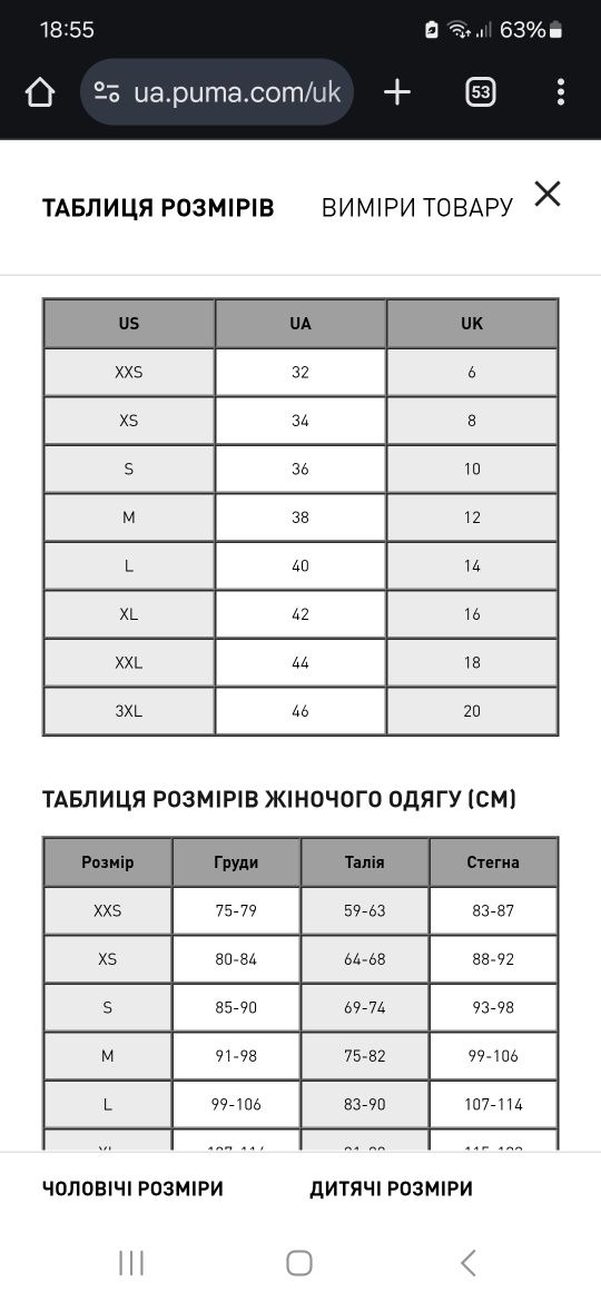 Оригінальний костюм Puma