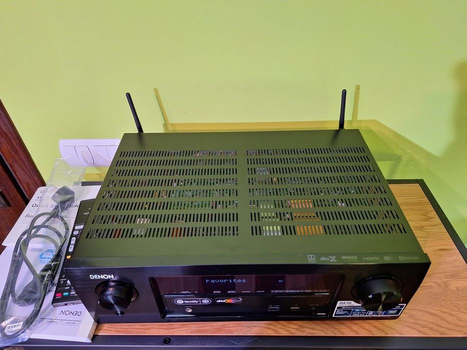 Amplituner 7.2 Denon AVR-X1300 Wifi BT 4K60p ARC DSD Atmos
