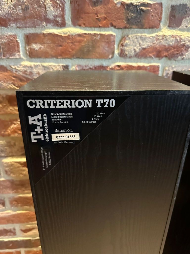 Kolumny T+A Criterion T70 - super