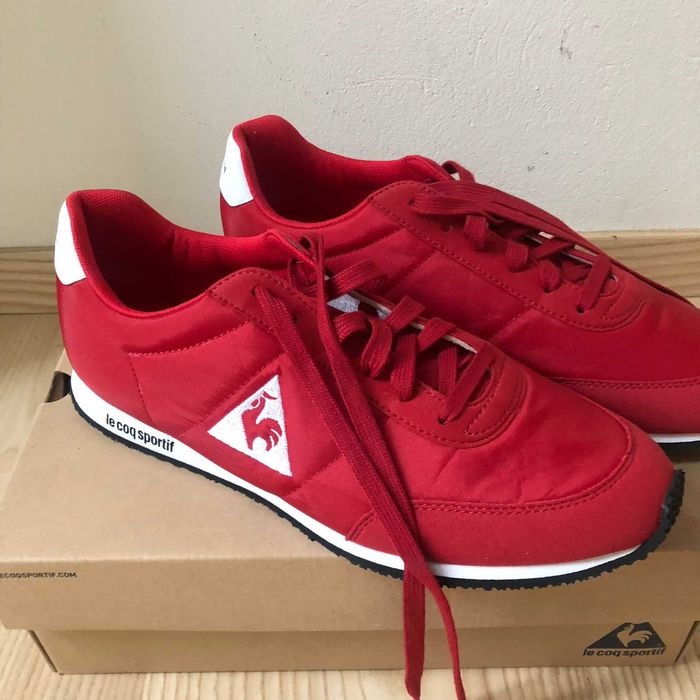Le Coq Sportif czerwone męskie sportowe buty roz.44 na prezent