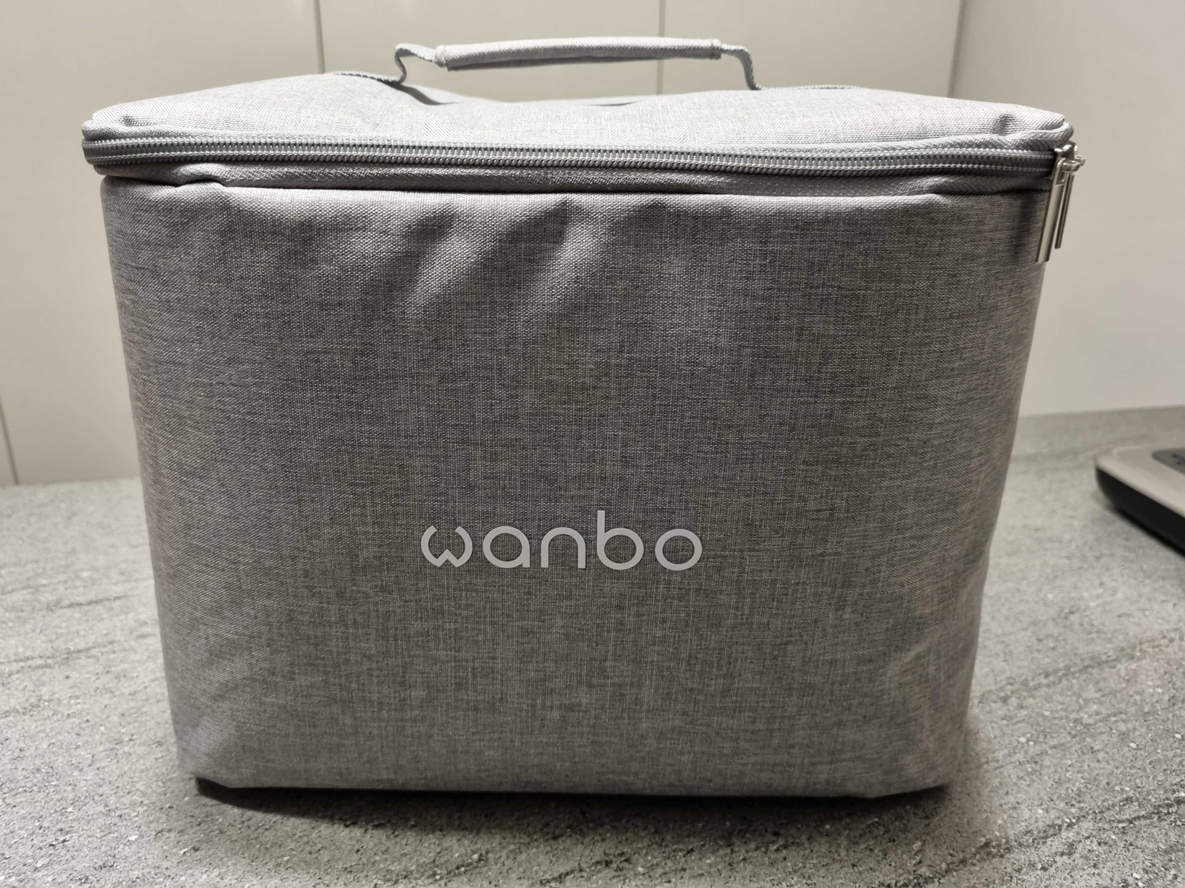 Projektor wanbo mozart 1 plus ekran podłogowy 200 cm plus torba