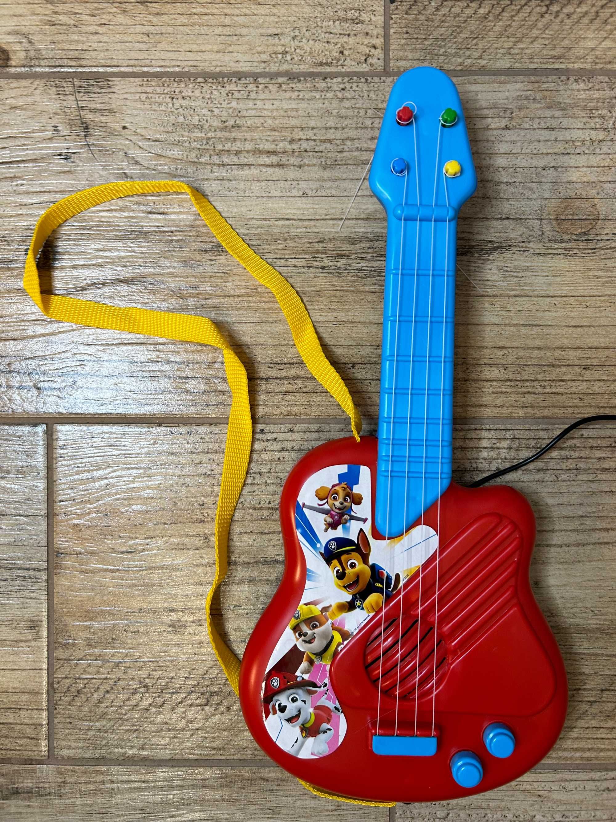 Elektroniczna gitara i mikrofon Psi Patrol