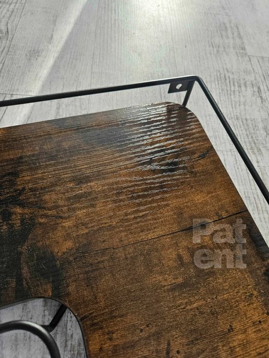 Loftowa dekoracja narożna ścienna kwietnik dom 2 sztuki