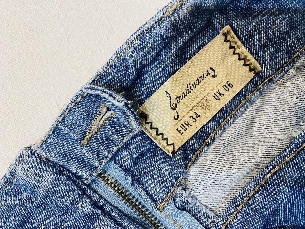 Spódniczka stradivarius jeansowa 36 mini bombka