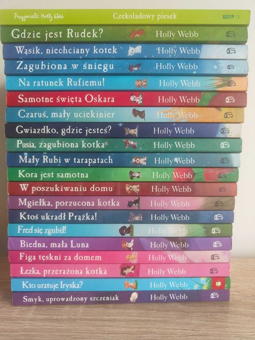 Sprzedam serię książek autorki Holly Webb