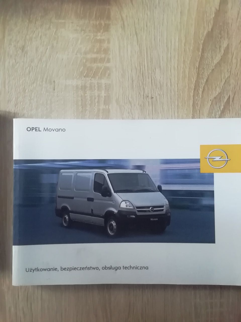 Książka Instrukcja obsługi Opel Movano rok 2004