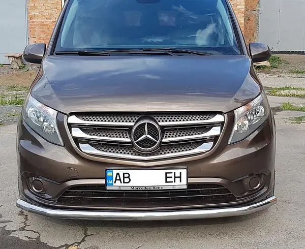 Кенгурятник Mercedes Vito 638 639 447 бокові пороги труби захист