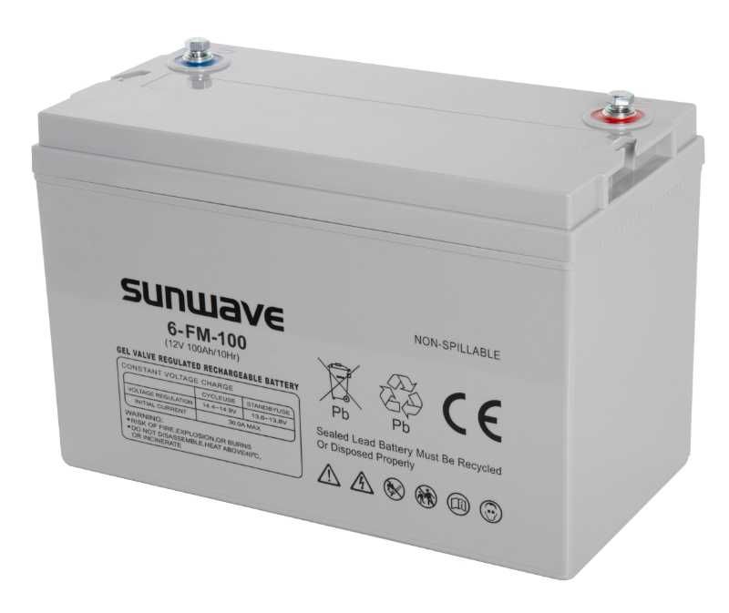 Аккумулятор гелевый 100 ач SANWAVE