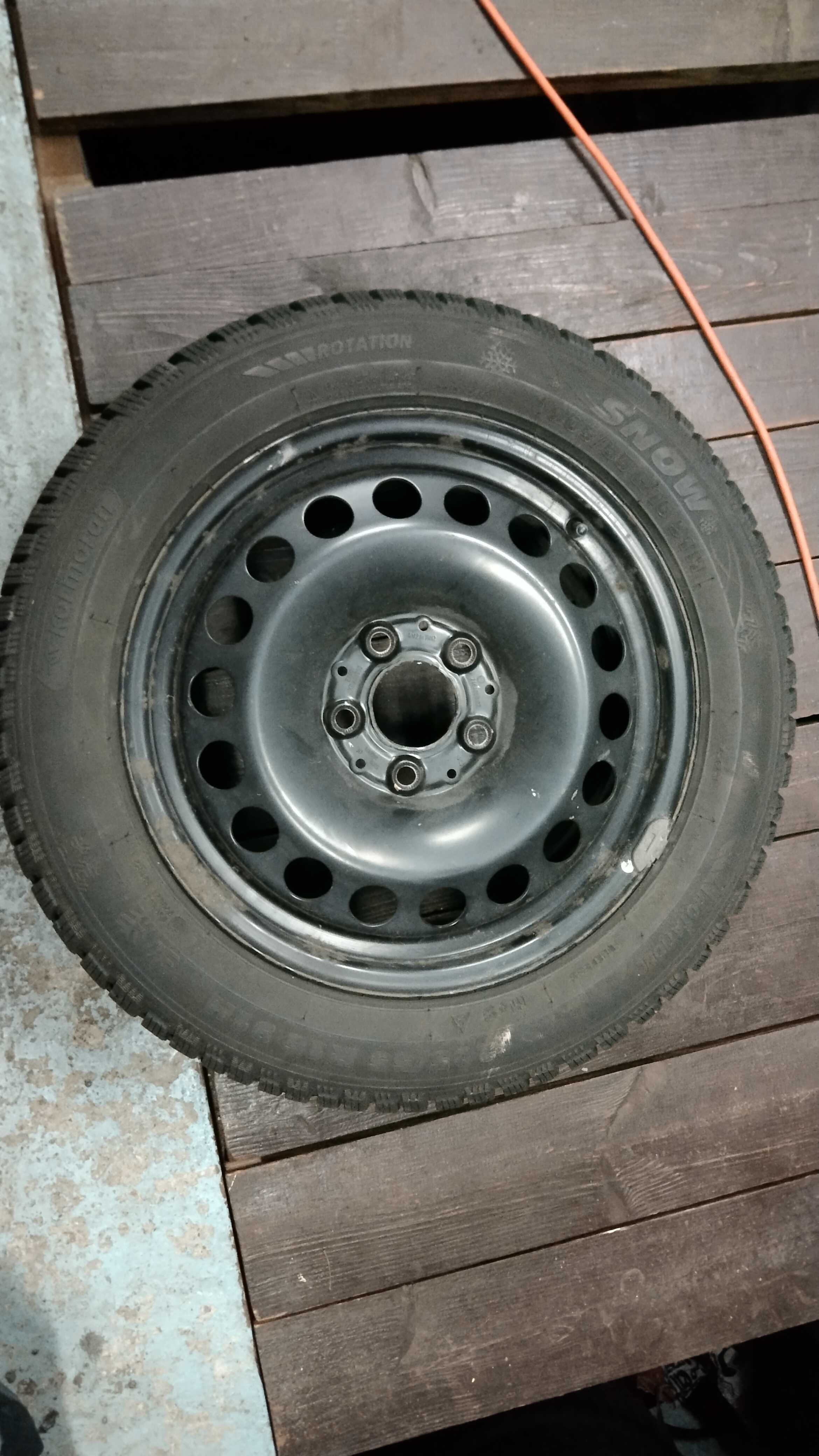 Koła zimowe 16" Mercedes 5x112 opony 205/55/16