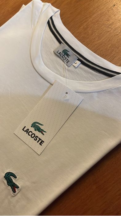 T-Shirt Lacoste Branca