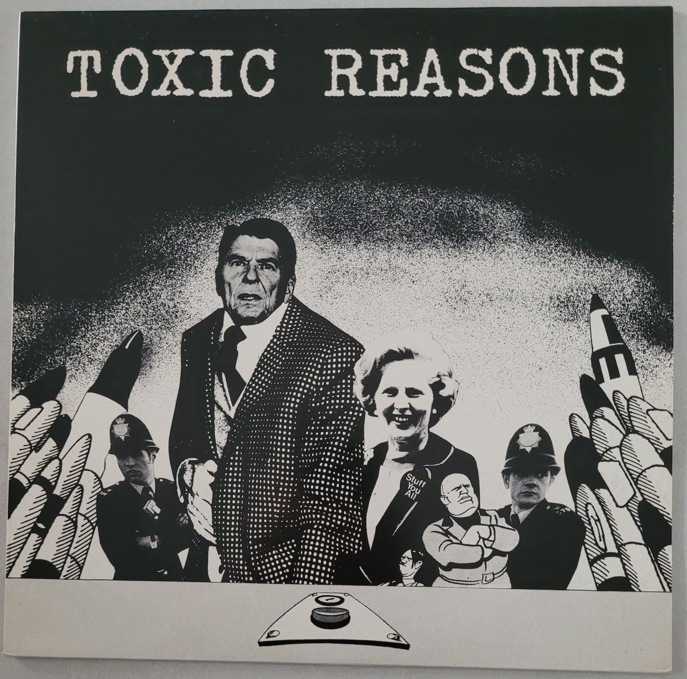 Toxic Reasons - Kill By Remote Control  LP 1984 UK VG+