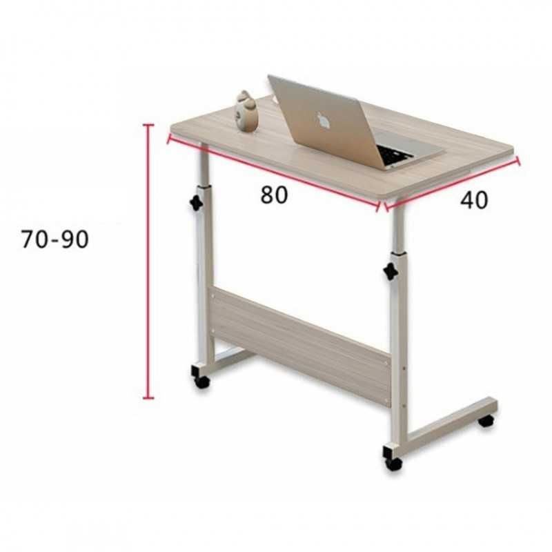 Mobilne biurko 80x40 stolik pod laptop