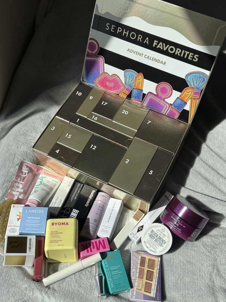 В НАВНОСТІ! Sephora Favorites advent calendar| адвент календар сефора