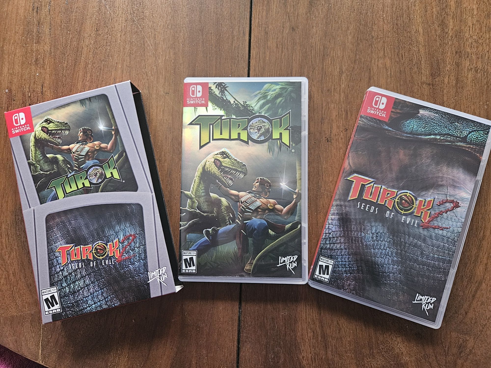 Turok 1 i turok 2 od LRG na Nintendo Switch