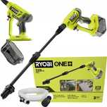 RYOBI AKUMULATOROWA MYJKA ciśnieniowa PISTOLET RY18PW22A 22BAR LANCA WĄŻ 6m