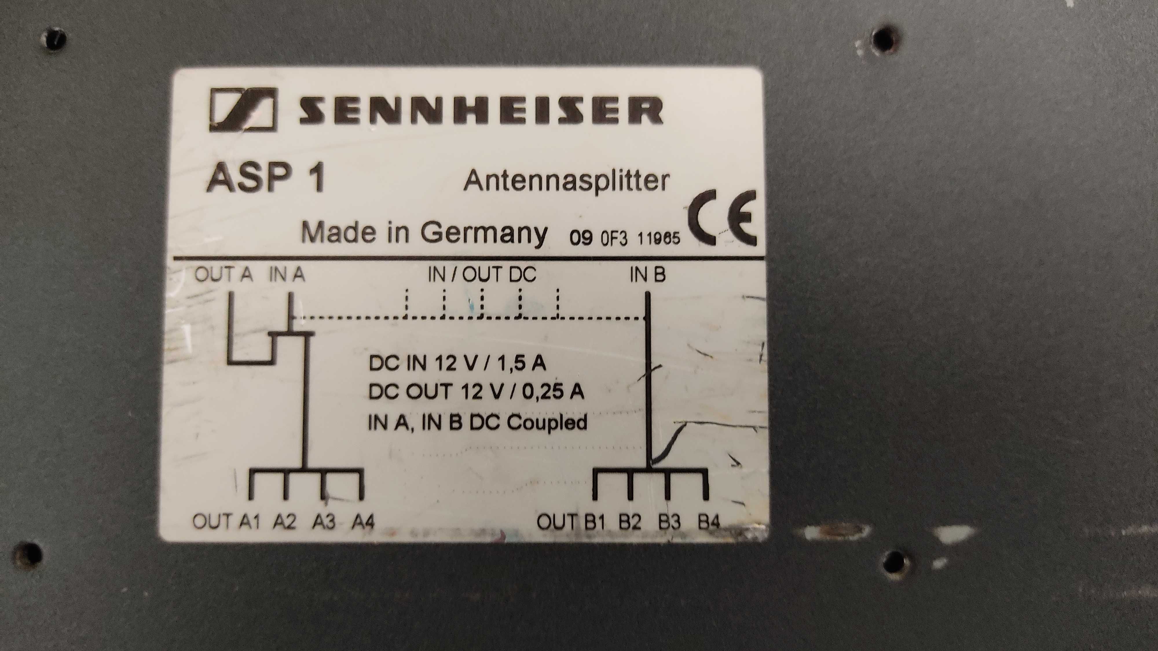 2x splitter Sennheiser ASP1