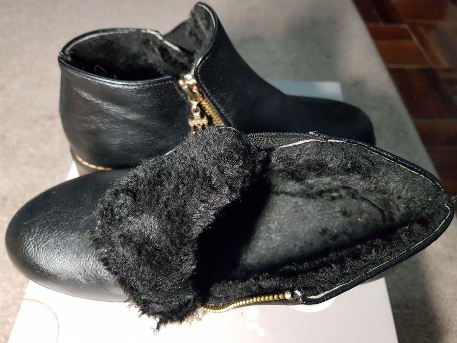 Botas novas para quem calça 37 forradas c/pelo