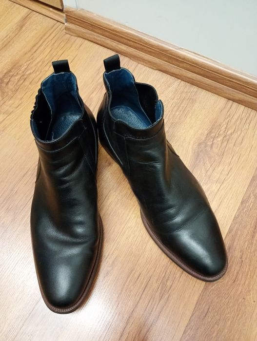 Męskie botki/sztyblety 43 skóra