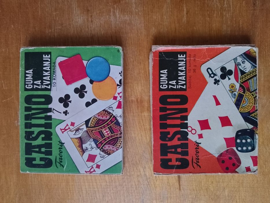 Блоки от жвачек Casino