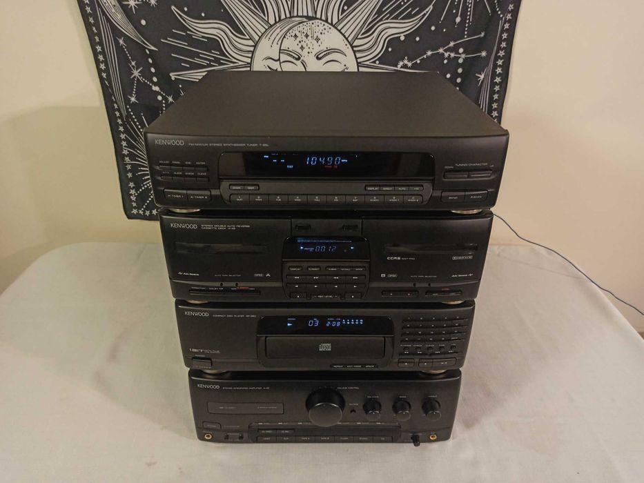 Wieża zestaw Kenwood A-45 DP-950 X-45 T-85L