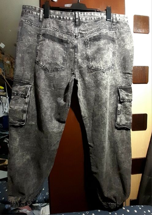 Ого-го какой размерчик новые джинсы карго,джогеры большой размер 2XL