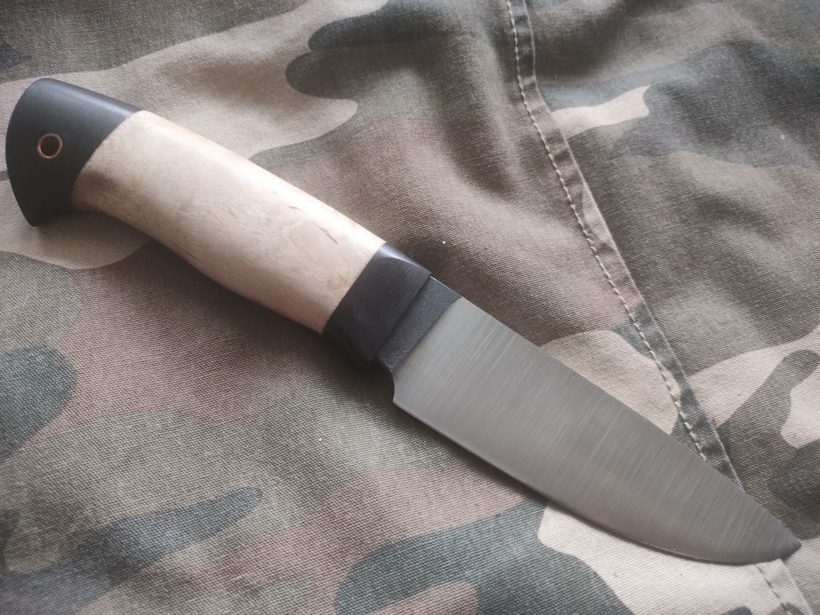 Nóż myśliwski turystyczny Semina Knife stal X12 MF 60-62 HRC brzoza