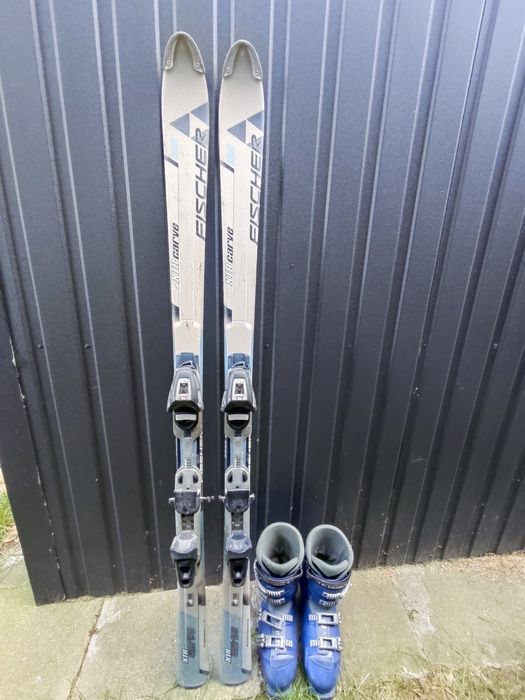 Narty zjazdowe Fischer XTR carve 158 + buty Salomon 28,5 cm