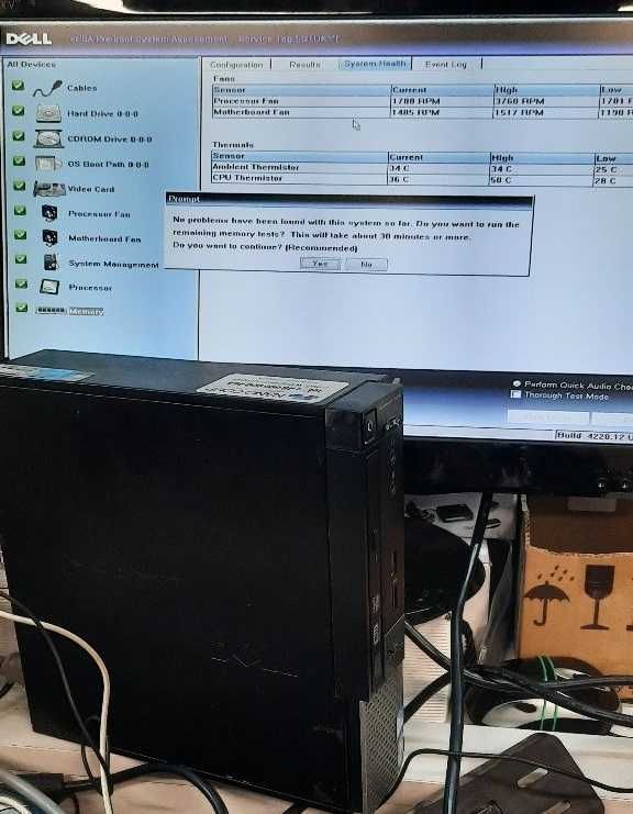 Komputer Dell SFF Optiflex 9010 Intel i5 128GB SSD 8GB Windows