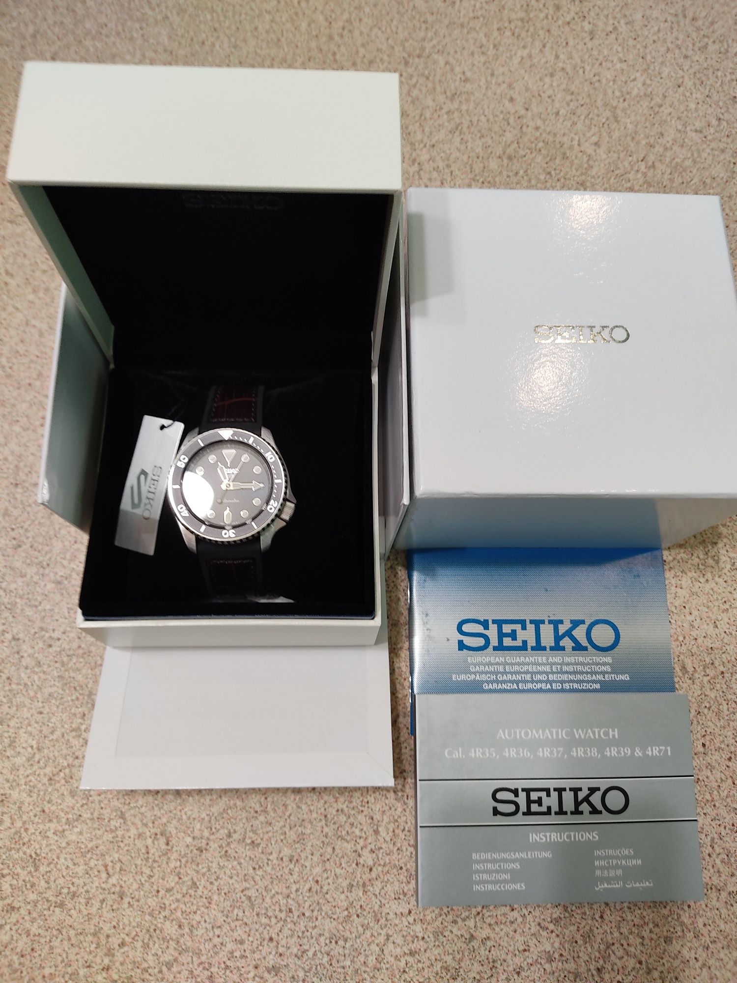 Seiko SRPD55K2 Specialist (Mechanical). Гарантия