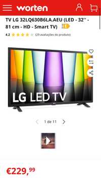 TV LG LED 32’’ - Seminova