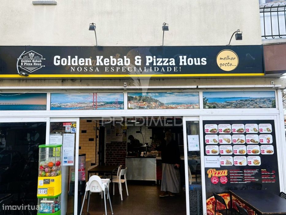 Trespasse/Arrendamento, Kebab, Pizzaria e Churrasqueira no Centro d...
