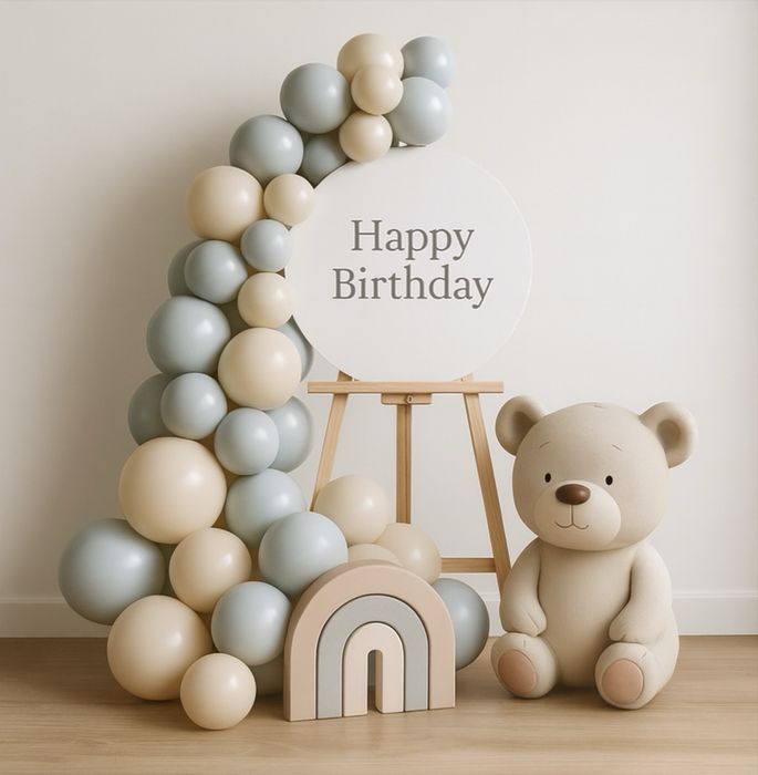 Міні фотозона з кульок День народження Декор