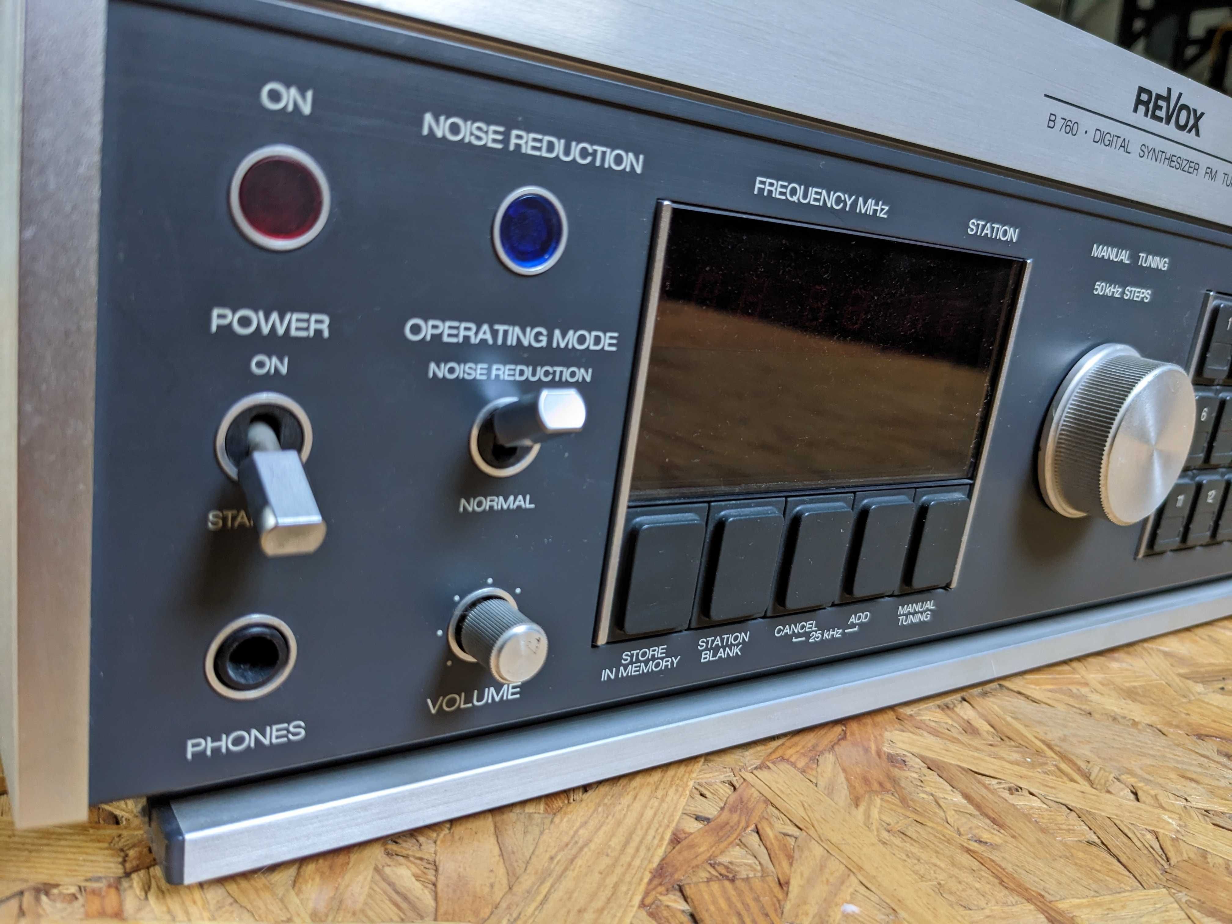 Doskonały tuner radiowy Revox B760 w idealnym stanie