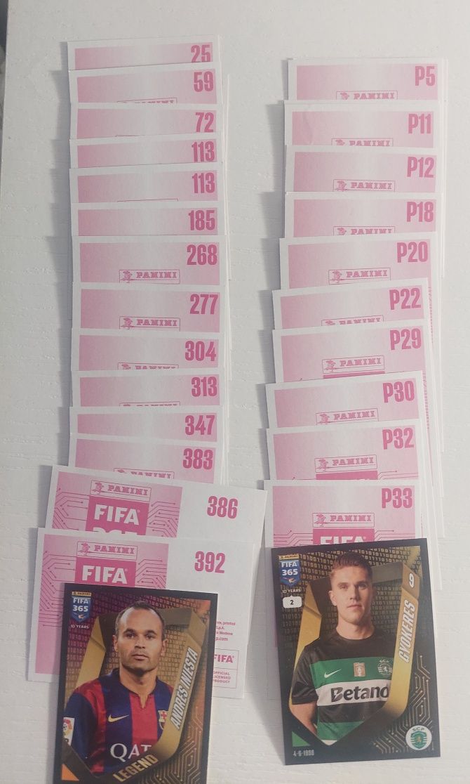 Cromos FIFA 365 10 years