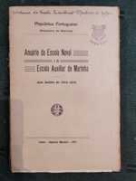 Anuário da Escola naval e da Escola Auxiliar de Marinha - 1914/15