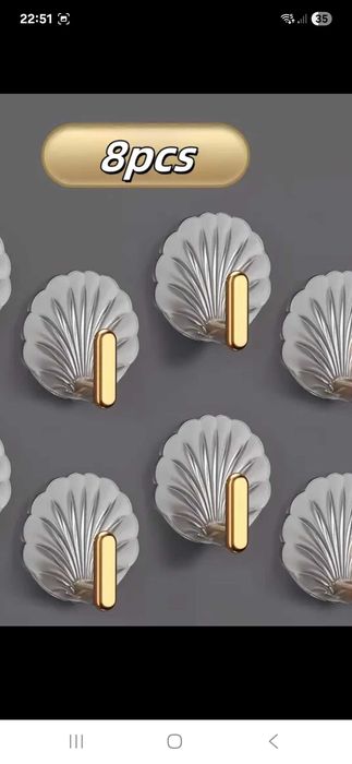 Wieszaczki do łazienki samoprzylepne