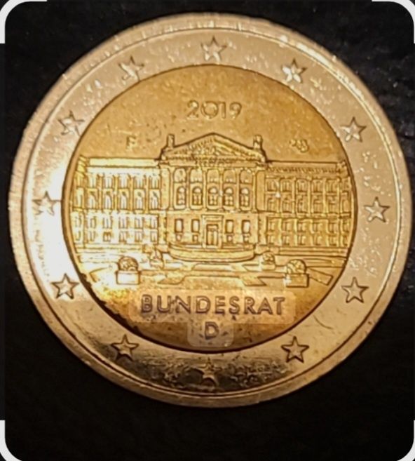 Moeda 2€, Alemanha 2019