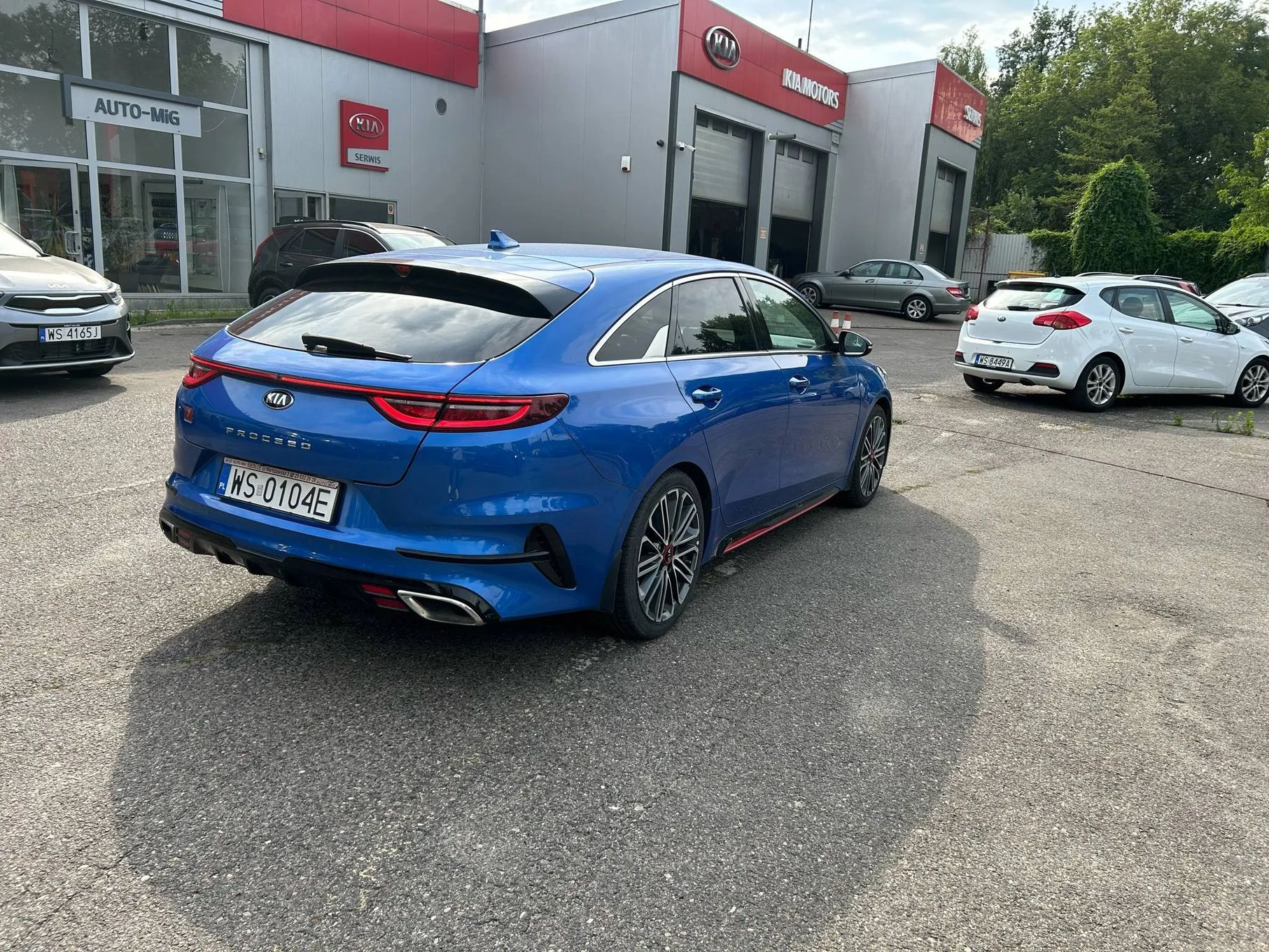 Kia ProCeed Pierwszy właścicel, mały przebieg, 2019 rok, okazja